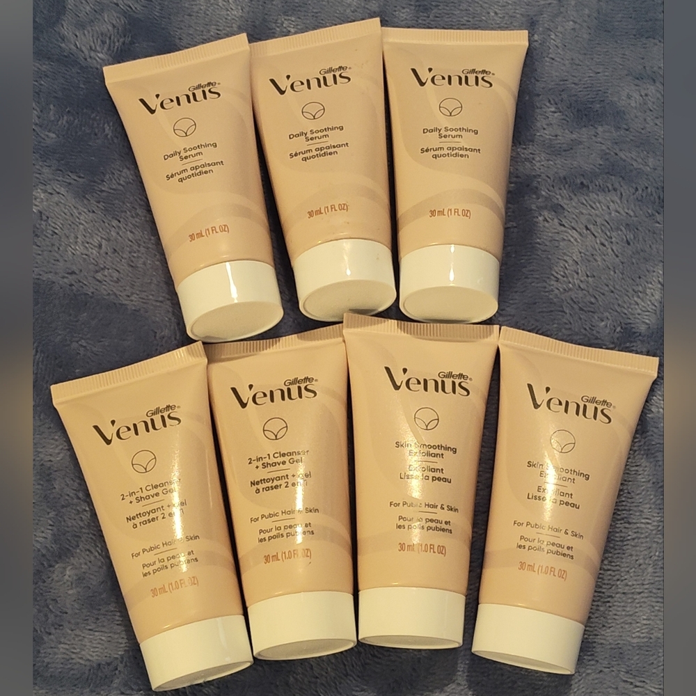 NEW! VENUS Pre-Shave Exfoliant & Cleanser (7)